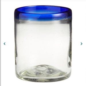 Blue Rocco Highball & Rocks glasses - 24 glasses